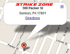Strike Zone directions